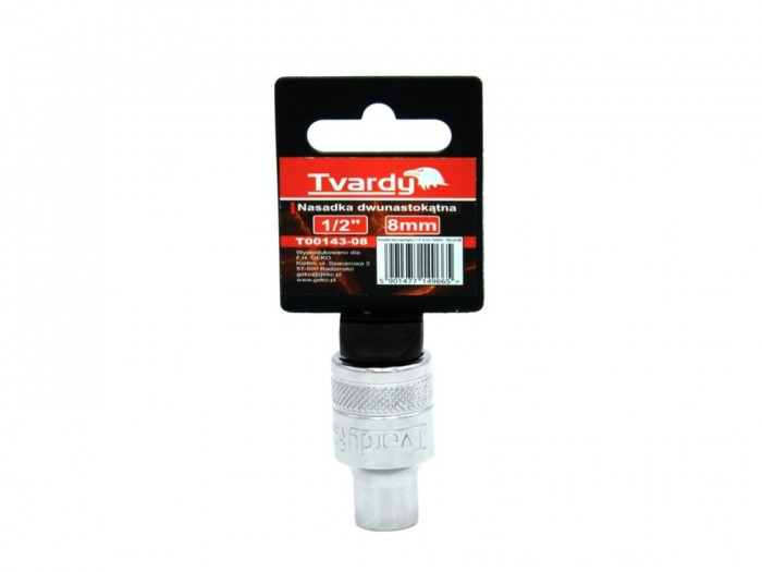 Tubulara cu 12 puncte 1/2&quot; 8 mm, Tvardy T00143-08