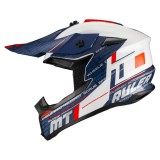 Cumpara ieftin Casca enduro/offroad MT model Falcon S Ruler A15 alb lucios XS (53/54cm)