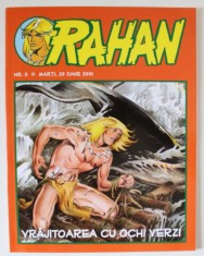 RAHAN , REVISTA DE BENZI DESENATE PENTRU COPII , TEXT IN LIMBA ROMANA , NR. 5 , 2010