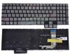 Tastatura Laptop Gaming, Lenovo, IdeaPad 3 16IAH7 Type 82SA, iluminata 8 pini, gri, layout US