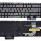 Tastatura Laptop Gaming, Lenovo, IdeaPad 3 16IAH7 Type 82SA, iluminata 8 pini, gri, layout US