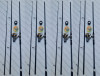 Set 4 Lansete Crap 3.9m, 3 Tronsoane + 4 Mulinete Diamant KT6000 Baitrunner + 4 Role Fir 300m