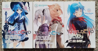 World End: What Do You Do At The End Of The World? Vol. 1-3 - Akira Kareno , C190 foto