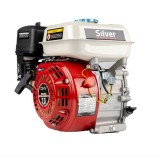 Motor uz general 7CP, ax 20 mm 4 timpi, pentru generator, motocultor, motopompa, Silver