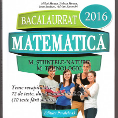 bacalaureat 2016. matematica m_stiintele-naturii m_tehnologic