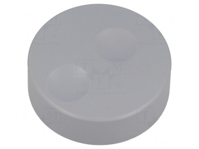Buton rotativ plastic 6mm 39,6x13,5mm foto