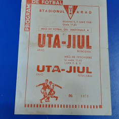 program UTA - Jiul Petrosani