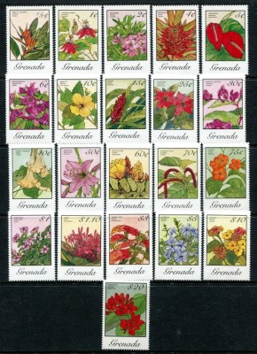 GRENADA 1985-88 FLORI foto