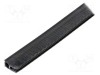 Garnitură EPDM neagră 11x22mm pentru panouri 1-3mm MOREK