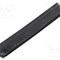 Garnitură EPDM neagră 11x22mm pentru panouri 1-3mm MOREK