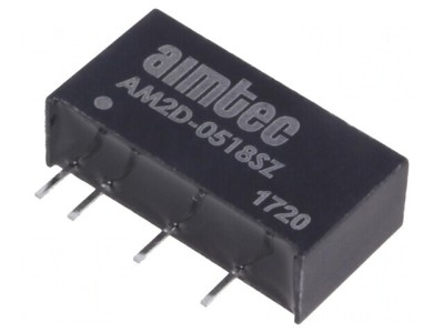 Convertor DC-DC 2W 5V la 18V 111mA SIP7 foto