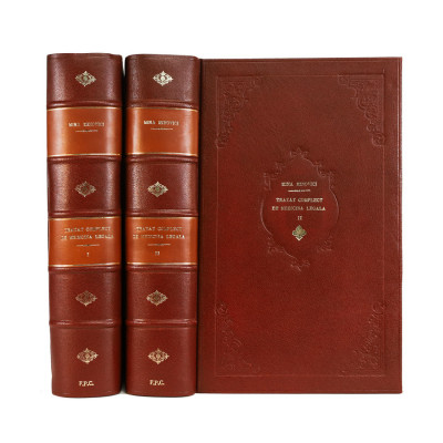 Dr. Mina Minovici, Medicină legală, 1928-1931, două volume, cu dedicație foto
