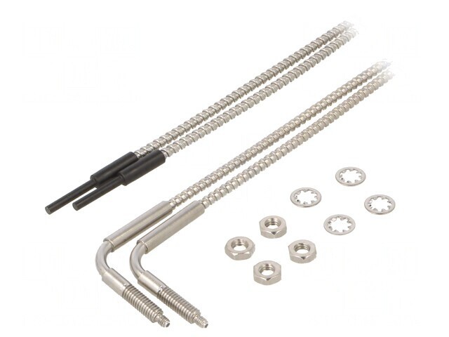 Senzor Fibră Optică Rază 0-680mm Emiţător-Receptor