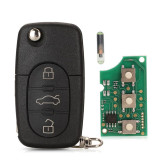 Cheie Briceag Audi, 3 Butoane, 433 Mhz, 4D0837231K, Compatibila AutoProtect KeyCars, Oem