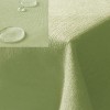 Fata de masa dreptunghiulara Jemidi Leinenlook Gri 130 x 260 cm, poliester, impermeabila