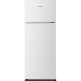 Frigider cu doua usi Heinner HF-HS205E++, 206 L, Lumina LED, 3 Rafturi de sticla, Clasa E