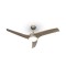 Klarstein Klarstein Figo ventilator de tavan 52 "lampă 55W plafon 2x42W Titan la distanță