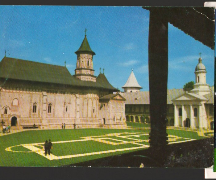 CPI B12560 CARTE POSTALA - BISERICA MANASTIRII NEAMT