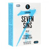 Jeleu afrodisiac unisex Seven Sins Luxuria 5 plicuri x 10 ml