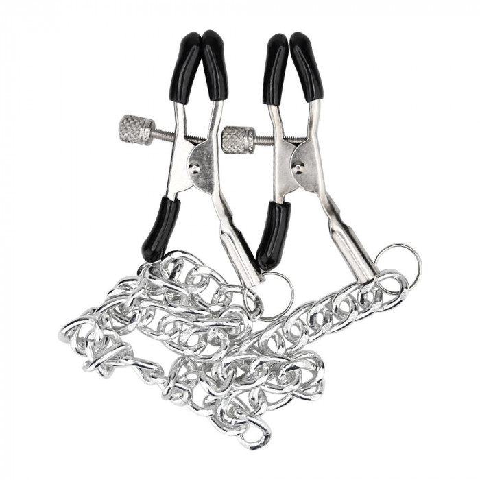 Bound to Please Adjustable Nipple Clamps &amp; Chain