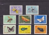 ROMANIA 1964 LP 580 INSECTE DIN FAUNA TARII NOASTRE SERIE MNH