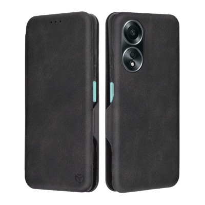 Husa 360&amp;Atilde;&amp;sbquo;&amp;Acirc;&amp;deg; Oppo A58 4G Techsuit Safe Wallet Plus, negru foto