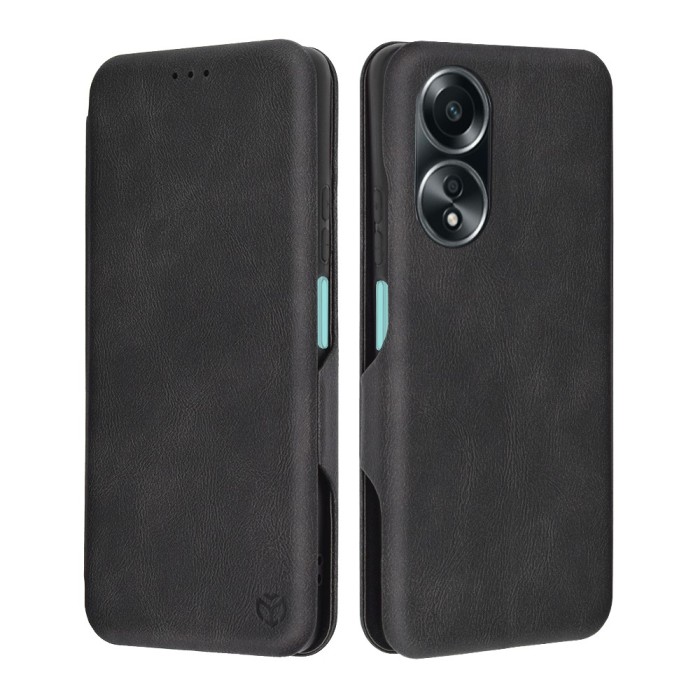 Husa 360&Atilde;&sbquo;&Acirc;&deg; Oppo A58 4G Techsuit Safe Wallet Plus, negru