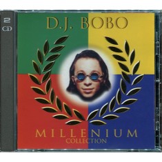 CD # 2XCD DJ BoBo &lrm;&ndash; Millenium Collection (Hits &amp; Remixes) (VG++)