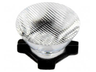 Lentilă LED Rotundă Transparentă 8/55&amp;deg; 21,1mm 21,6mm foto