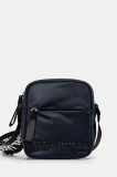 Karl Lagerfeld Jeans borseta culoarea albastru marin, A1M30337