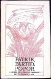 PATRIE, PARTID, POPOR. CULEGERE DE LITERATURA PATRIOTICA PENTRU CLASELE V-VIII-PETRU DEMETRU POPESCU, GHEOR-342406