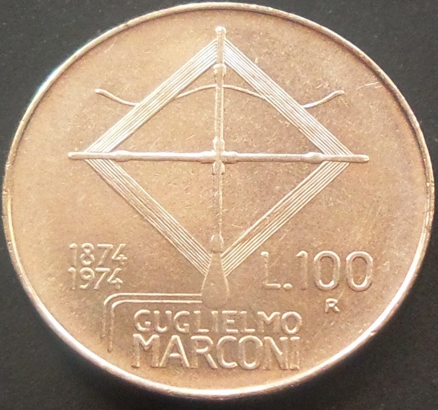 Moneda OMAGIALA 100 LIRE - ITALIA, anul 1974 *cod 282, Europa | Okazii.ro