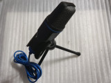 Microfon Trust Mico, 3.5 mm, USB, Microfon, Trepied Negru, 50 - 16000 Hz, Analog
