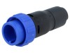 Conector Circular Mufă Tată 6 PIN fără Contacte pe Cablu