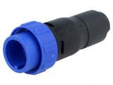 Conector Circular Mufă Tată 6 PIN fără Contacte pe Cablu