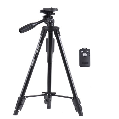Yunteng VCT-5208 trepied cu suport telefon si telecomanda foto