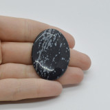 Cabochon obsidian fulg de nea 41x29x5mm c23