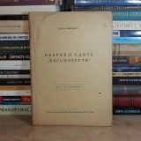 MARIA DUMITRESCU - DESPRE O CARTE &#039;&#039;NECUNOSCUTA&#039;&#039; , 1944 , DEDICATIE #