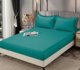 Cumpara ieftin Husa Pat Elastic Damasc 3 Piese 180x200 cm + 2 Fete Perna 50x75 cm