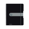 Bloc notes spiralat 80g/mp matematica elastic spira EASY ORGA, Herlitz
