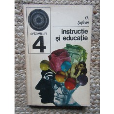 INSTRUCTIE SI EDUCATIE-O. SAFRAN