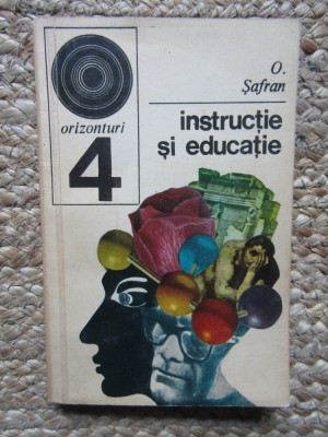 INSTRUCTIE SI EDUCATIE-O. SAFRAN foto