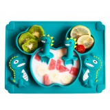 Set tavita si tacamuri din silicon - Dino
