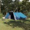 vidaXL Cort de Familie cu acoperiș Albastru și Gri 660 x 456 x 200 cm 42000976