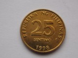 25 SENTIMO 1998 FILIPINE, Asia