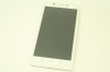 Display ZTE Q750U Alb Original + Touchscreen + Rama (Swap) - Testat, Zgarieturi Minore