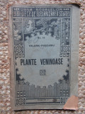 PLANTE VENINOASE - Valeriu Puscariu - 1923, 79 p. cu 23 figuri in text