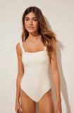 Women&#039;secret costum de baie dintr-o bucată PERFECT SHAPE culoarea bej, cupa moale, 5527123