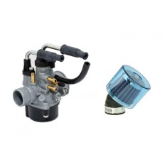Carburator + Filtru Aer Scuter PowerSports 80cc - Soc Manual - Racire Apa