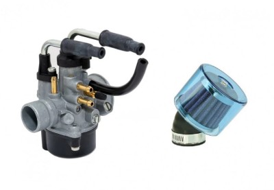 Carburator + Filtru Aer Scuter Pulse 80cc - Soc Manual - Racire Apa foto
